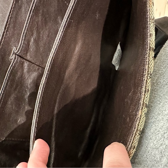 Vintage Celine canvas and leather brown bag - Picture 14 of 16